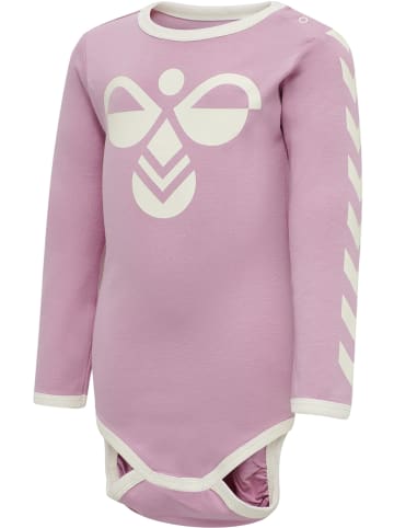 Hummel Kinder Langarmbody in Rosa