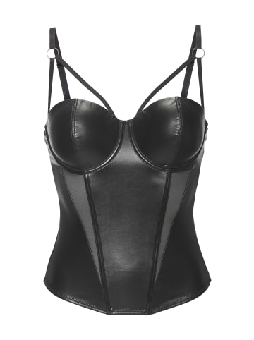 PETITE FLEUR GOLD Corsage in schwarz