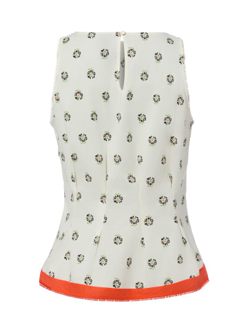 MARC CAIN COLLECTIONS Bluse in weiß orange