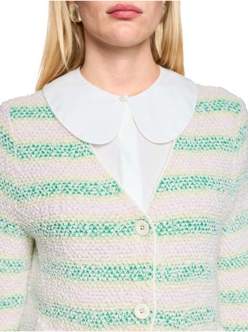MARC CAIN COLLECTIONS Bouclé-Cardigan in Bright Jade