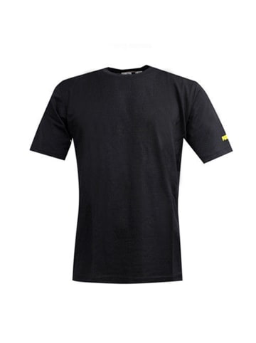 Puma T-Shirt Mens Left Sleeve Embroidered No.1 Small Tee in schwarz