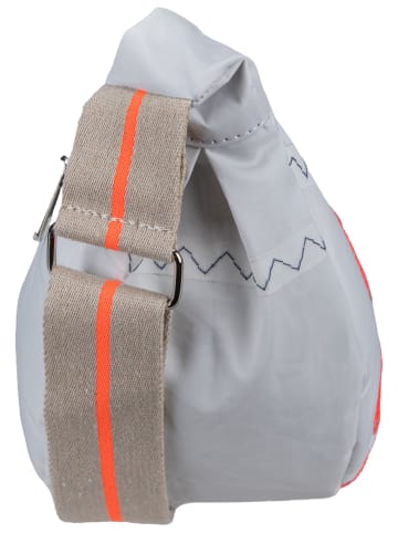 360 grad Rucksack Roop in Weiss/Sand/Zahl Orange