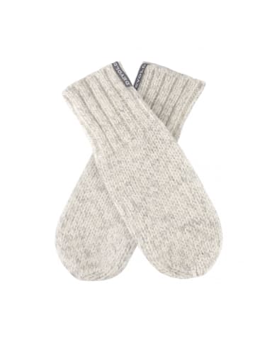 DEVOLD NANSEN WOOL MITTEN in Steingrau