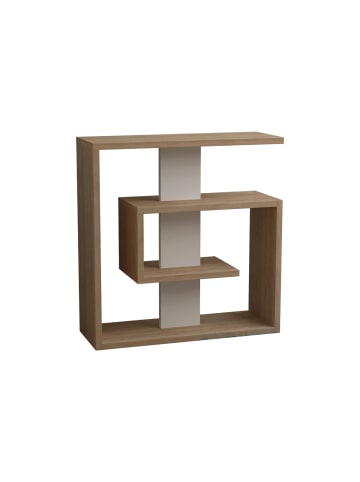 CALICOSY Beistelltisch SALY in Weiß - (W) 55 x (H) 57 x (L) 20 cm