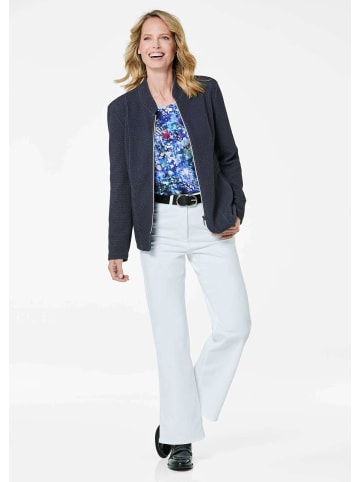 GOLDNER Kurzgröße:  Jacke in marine