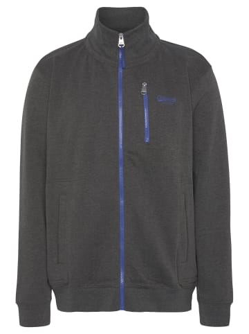 Man's World Sweatjacke in anthrazit-melange