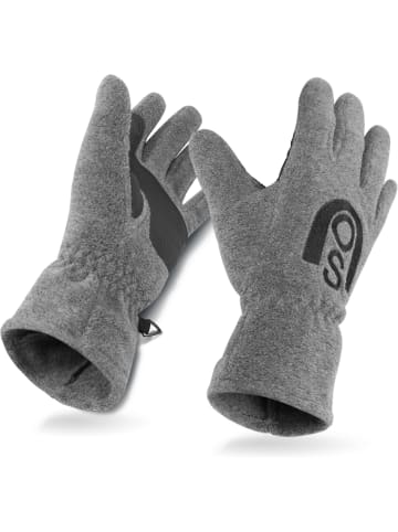 Normani Outdoor Sports Fleece Handschuhe Nuuk in Grau