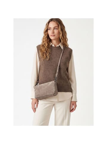 LIEBESKIND BERLIN Clarice II Umhängetasche M Leder 26 cm in neutral grey