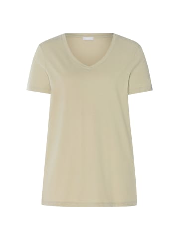 Hanro T-Shirt Sleep & Lounge in olive stem