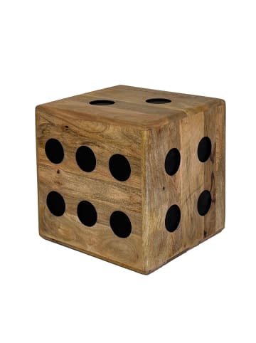 FineBuy Hocker "FB111299" in Braun /