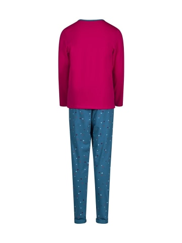 Skiny Pyjama in Pink/Blau