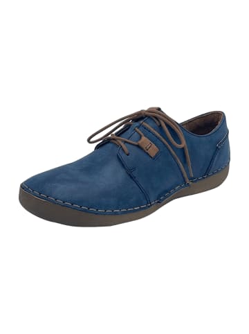 Josef Seibel Komfort Schnürschuhe in Blau