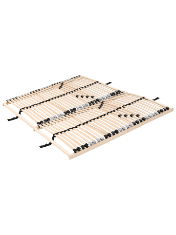 Beliani Lattenrahmen LIRY in Braun - (W) 198 x (H) 9 x (L) 195 cm