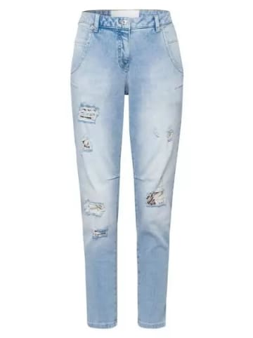 Marc Aurel Destroyed Jeans für Damen in hell-blau