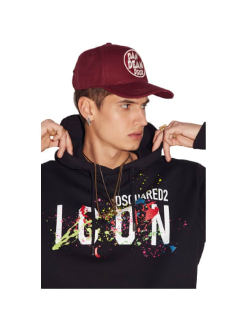 Dsquared2 Dsquared2 Icon Splash Hoodie Schwarz Herren