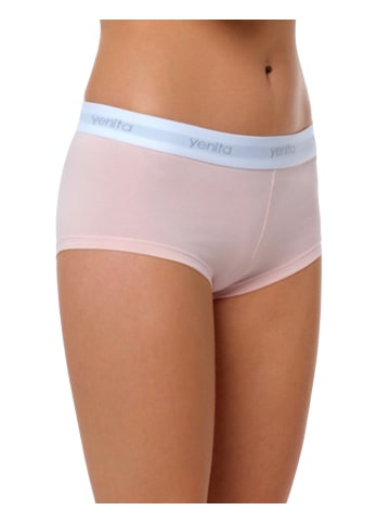 Yenita® Panties (3er Set) Modern-Sports-Collection in pink