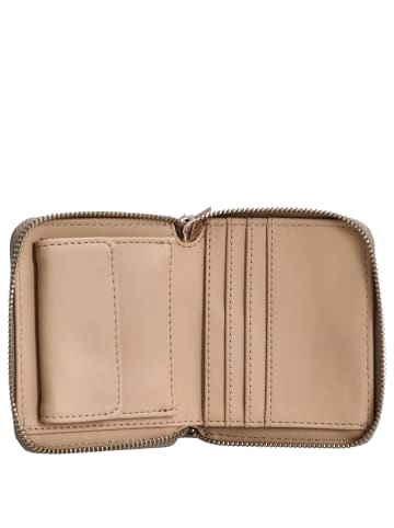 Guess Laurel II SLG Small Zip Around - Geldbörse 4cc 11 cm (ivory) in pewter