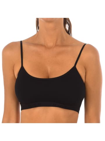 Kisses and Love Sport-BH in Black