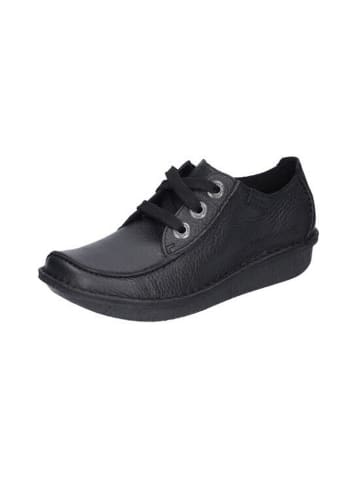 Clarks Schnürschuh Funny Dream in black leather