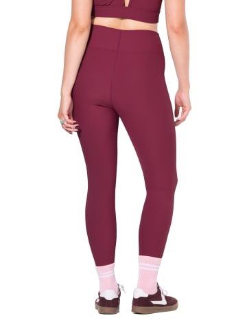 Studio Untold Leggings in weinrot