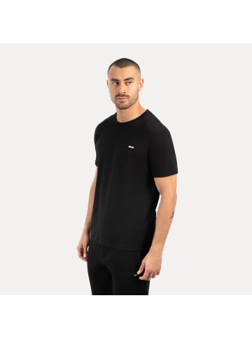 SMILODOX T-Shirt Ilyas in Schwarz