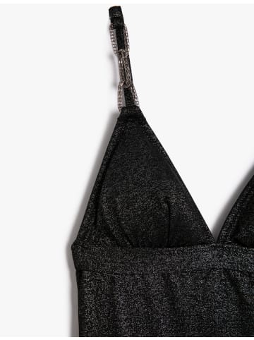 KOTON Schwimmanzug in Schwarz