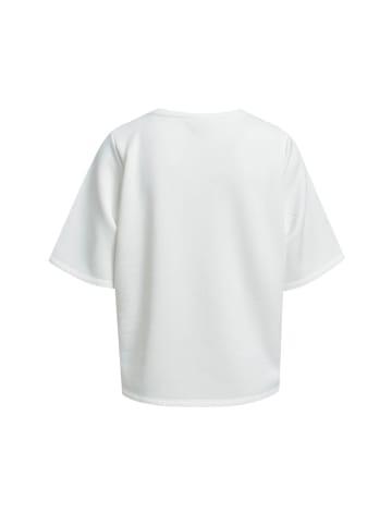 Milano Italy Roundneck Sweatshirt 1/2 Sleeve in Offwhite