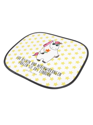 Mr. & Mrs. Panda Hitzeschutz Auto Einhorn Woodstock mit Spruch in Weiß