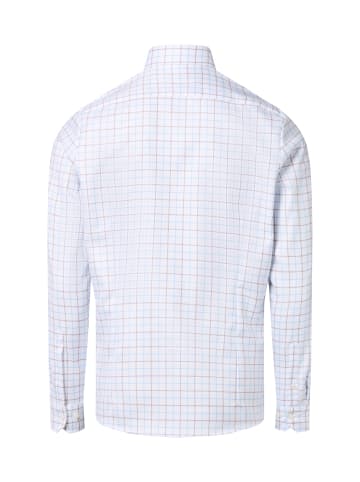 Finshley & Harding Hemd in weiß mehrfarbig - 0018