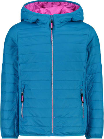 cmp Steppjacke Kid Jacket Fix Hood in Blau