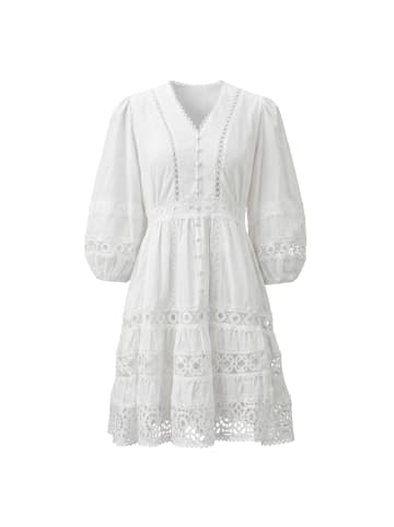 VIRITA Women Dress in WHITE