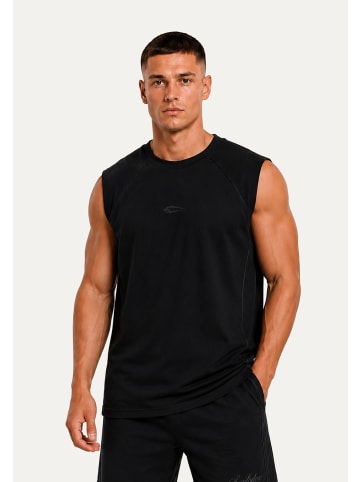 SMILODOX Regular Fit Tank Top Torvano in Schwarz
