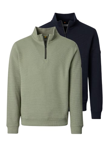 Redmond Troyer Basic in Dunkelblau / beige