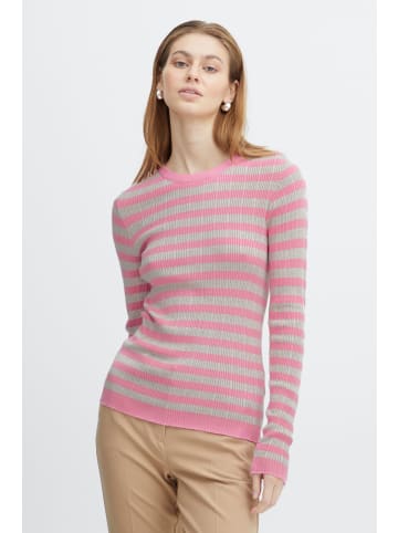 ICHI Strickpullover in rosa