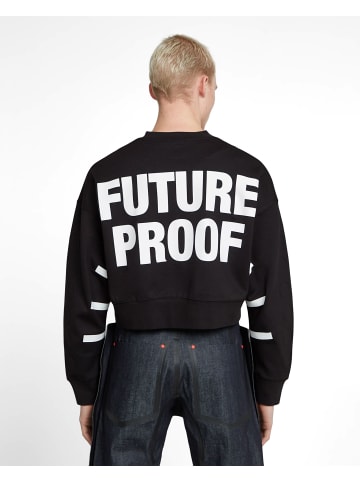 G-Star Raw WVB Unisex Cropped Sweatshirt black