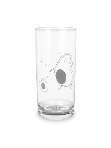 Mr. & Mrs. Panda Wasserglas Avocado Tanzen ohne Spruch in Transparent