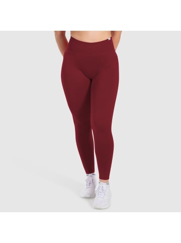 SMILODOX Leggings Myrah Scrunch in Bordeaux