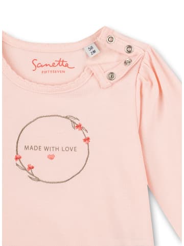 Sanetta Langarmshirt in Rosa