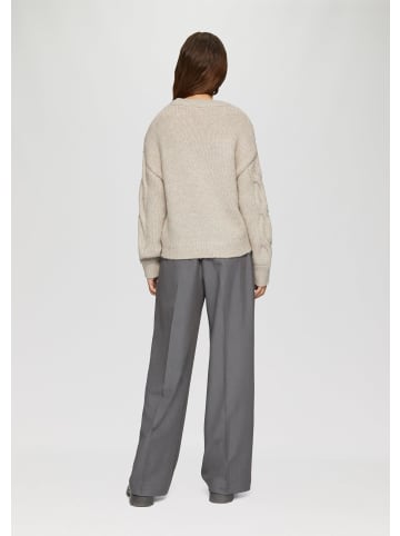 QS Strickpullover in 80W0_helles beige