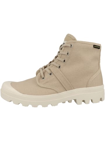 Palladium Schnürboots Pallabrousse in beige