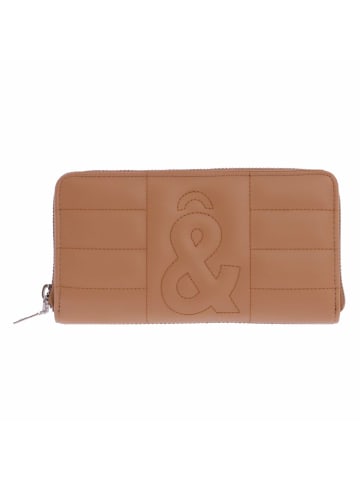 Fun&Basics Geldbörse Francesca (B)20 x (H)10 x (T)2,5 cm in Beige