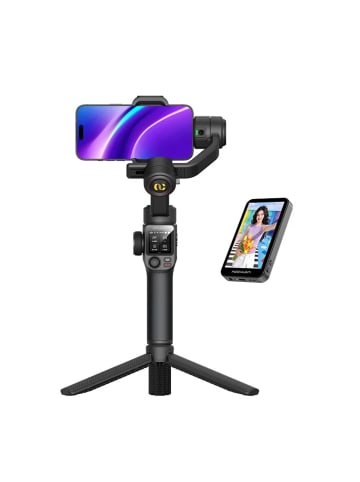 AOCHUAN AOCHUAN S3 Gimbal mit Zusatzbildschirm (schwarz)