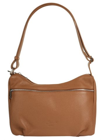 Samantha Look Shopper echt Leder in cognac