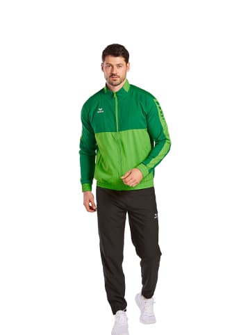 erima Herren Six Wings Präsentationsjacke in green/smaragd