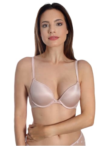 Sassa Push Up BH DOTTED MESH in schwarz