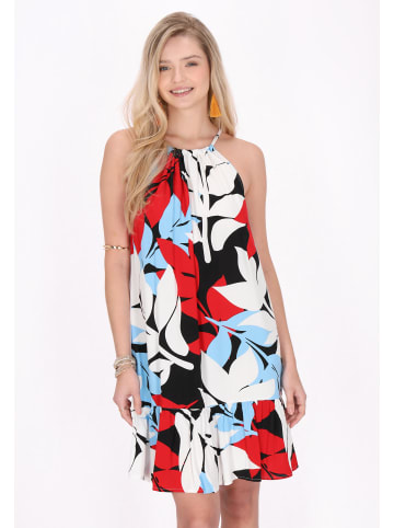 IZIA Women Dress in black multicolor