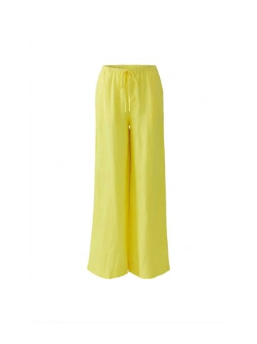 Oui Leinenhose in lemon zest