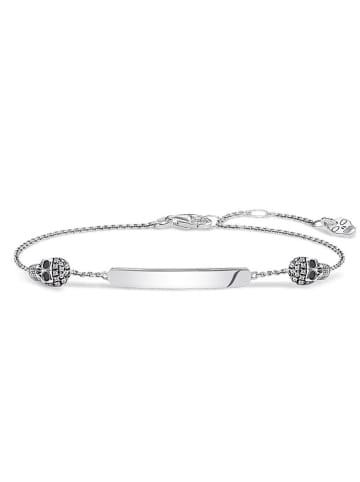 Thomas Sabo Armband "Skull Diamanten D_LBA0004-356-21-L19v" in Silber