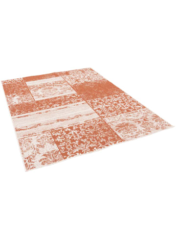 Pergamon In & Outdoor Teppich Carpetto Patchwork in Terracotta