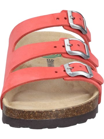 Dr. BRINKMANN Klassische Pantoletten in rot